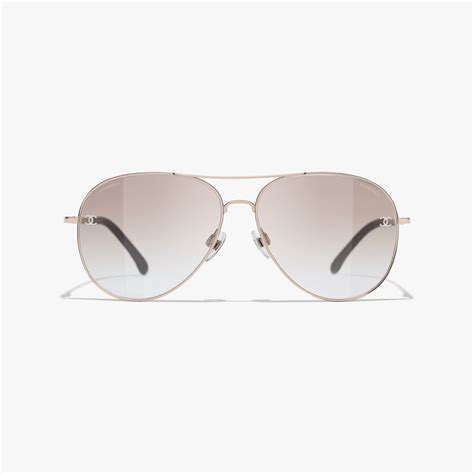 chanel pilot summer gold|CHANEL Sunglasses: Pilot Sunglasses, metal & calfskin — .